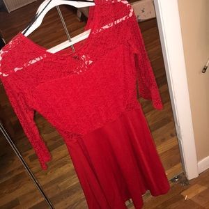 Brand new, never worn red dress.